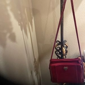 Adorable new Brighton Handbag with 2 lacy hanging straps-
